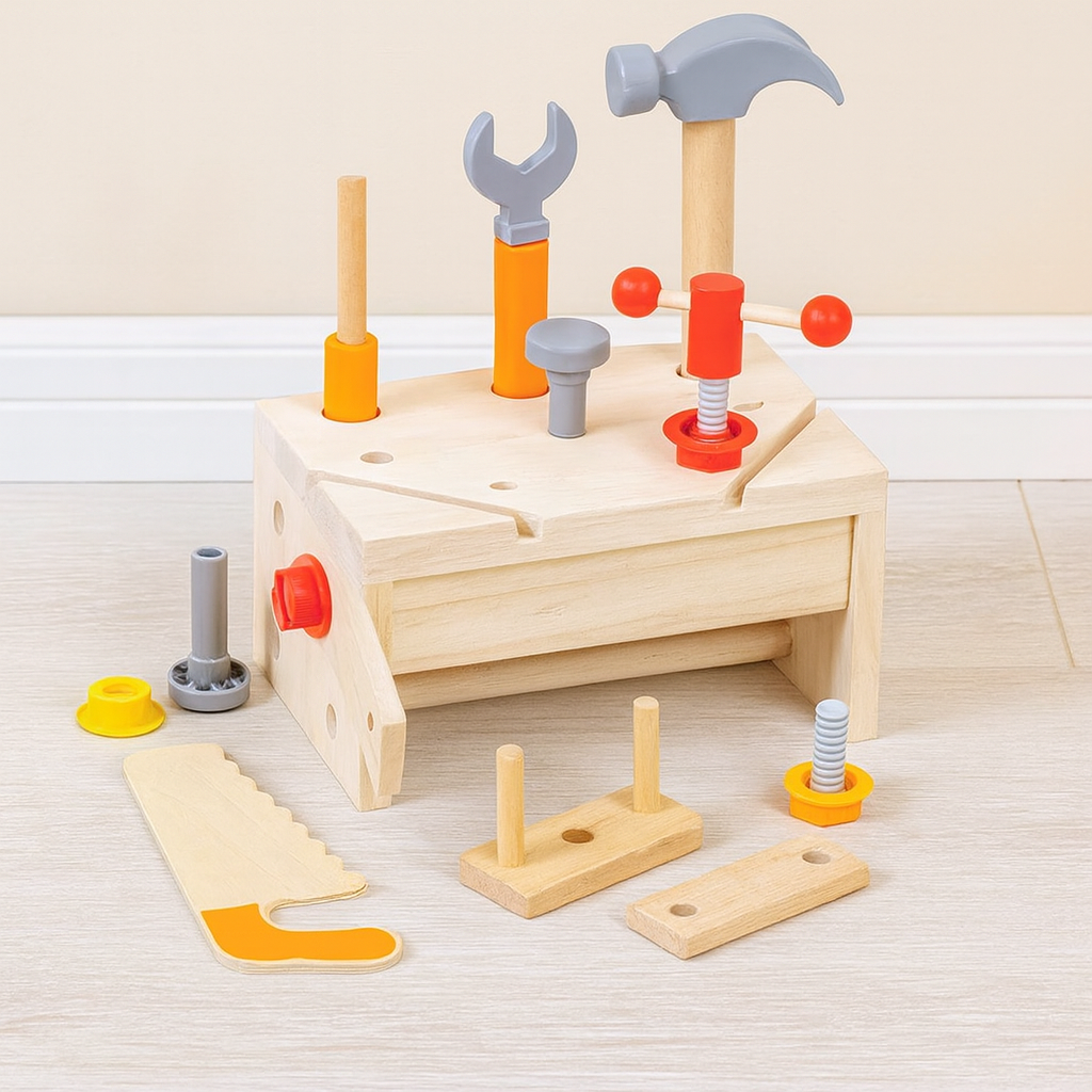 Wooden Carpentry Set For Children