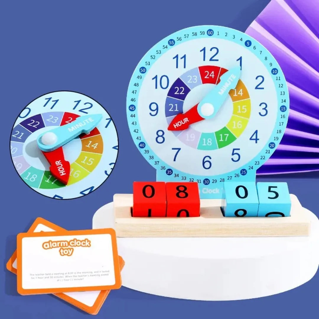 My First Learning Clock – Montessori Children's Clock