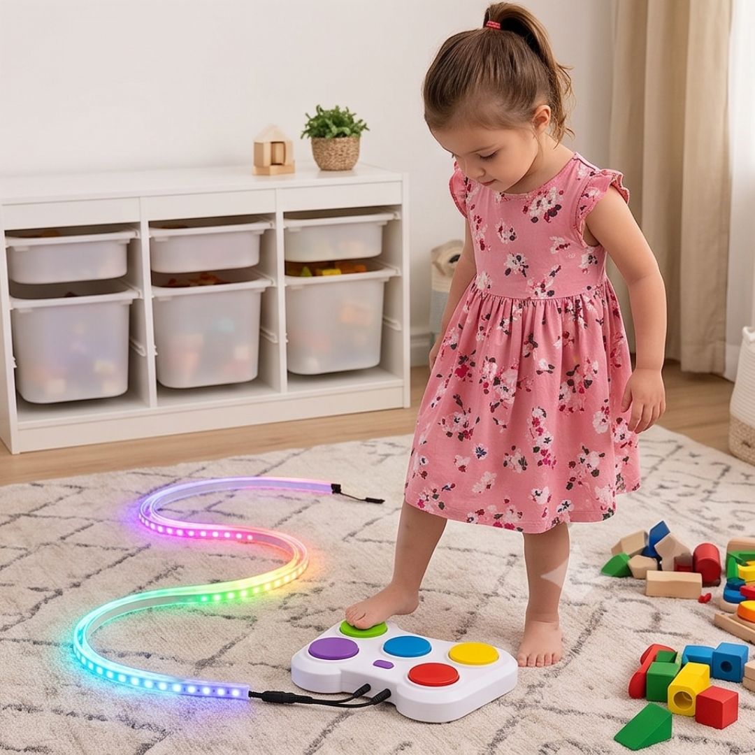 FlashRush - Interactive Reaction Game for Kids