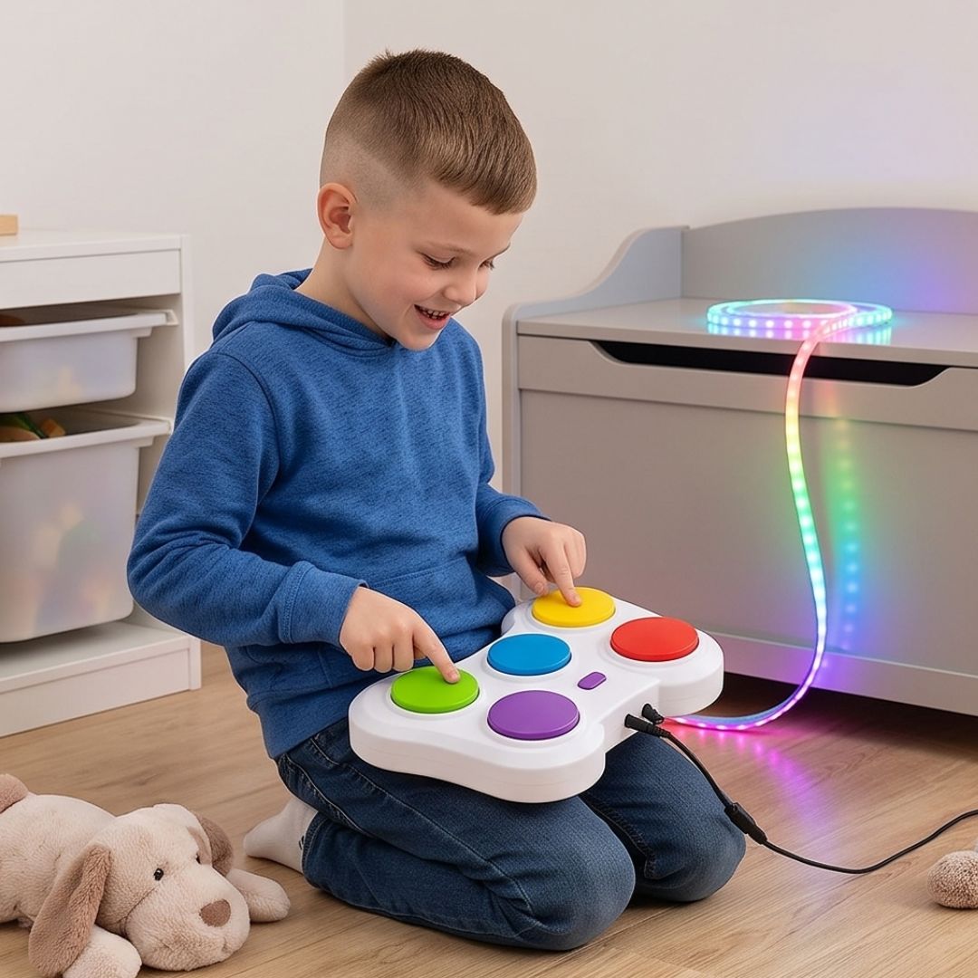 FlashRush - Interactive Reaction Game for Kids