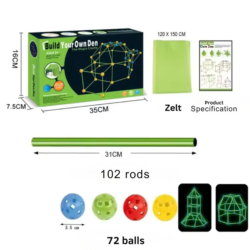 StarFort - The Glowing Fun Tent
