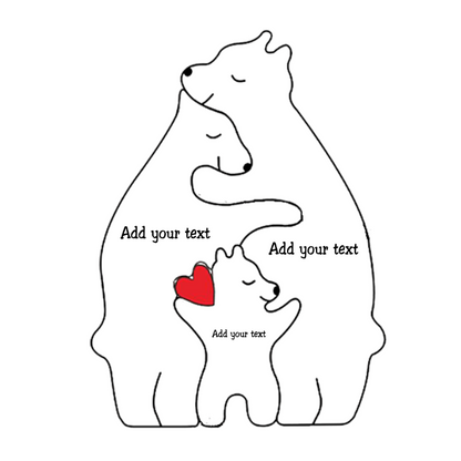 Personalized Bear Family
