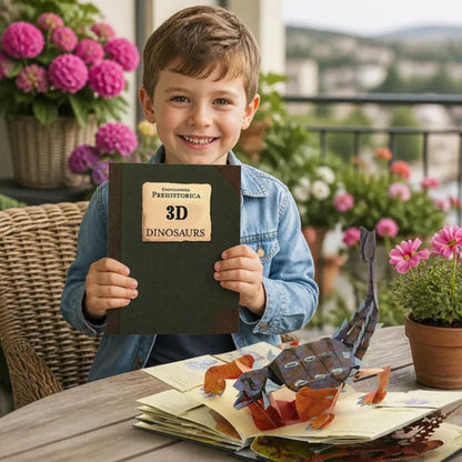 Interactive Kids 3D Dinosaur Pop Up Book