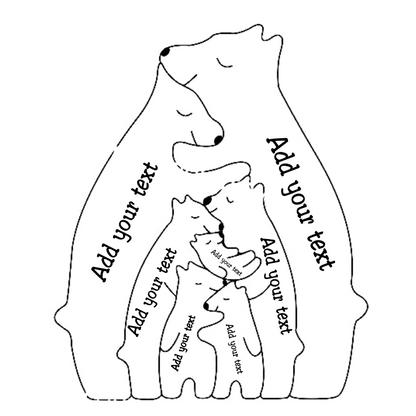 Personalized Bear Family