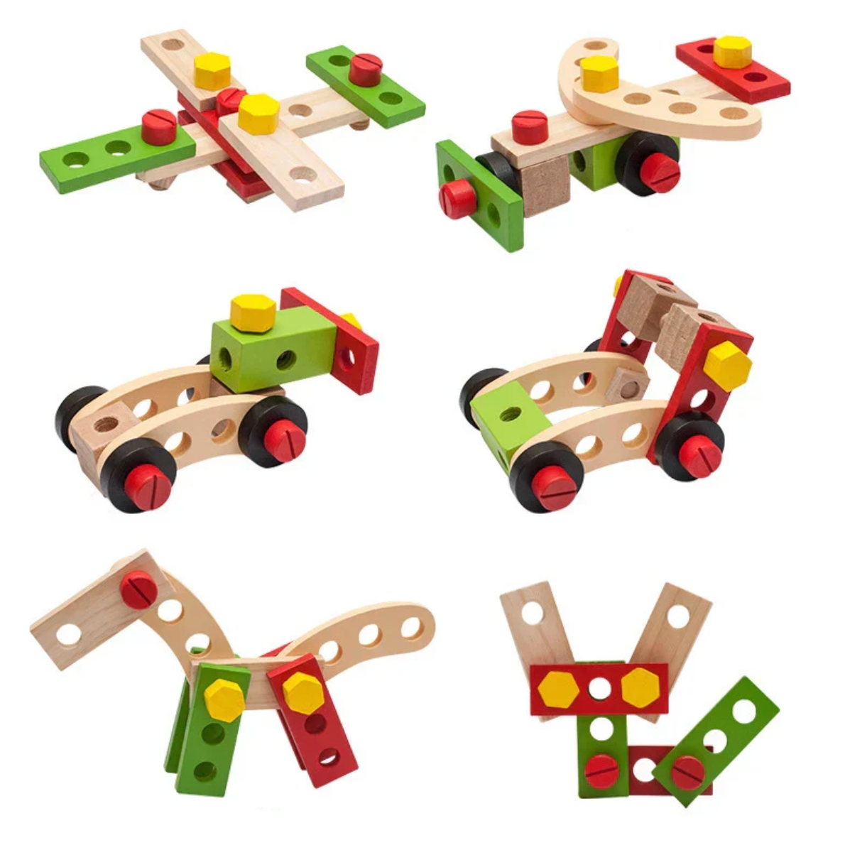 Wooden Toolbox Play Set