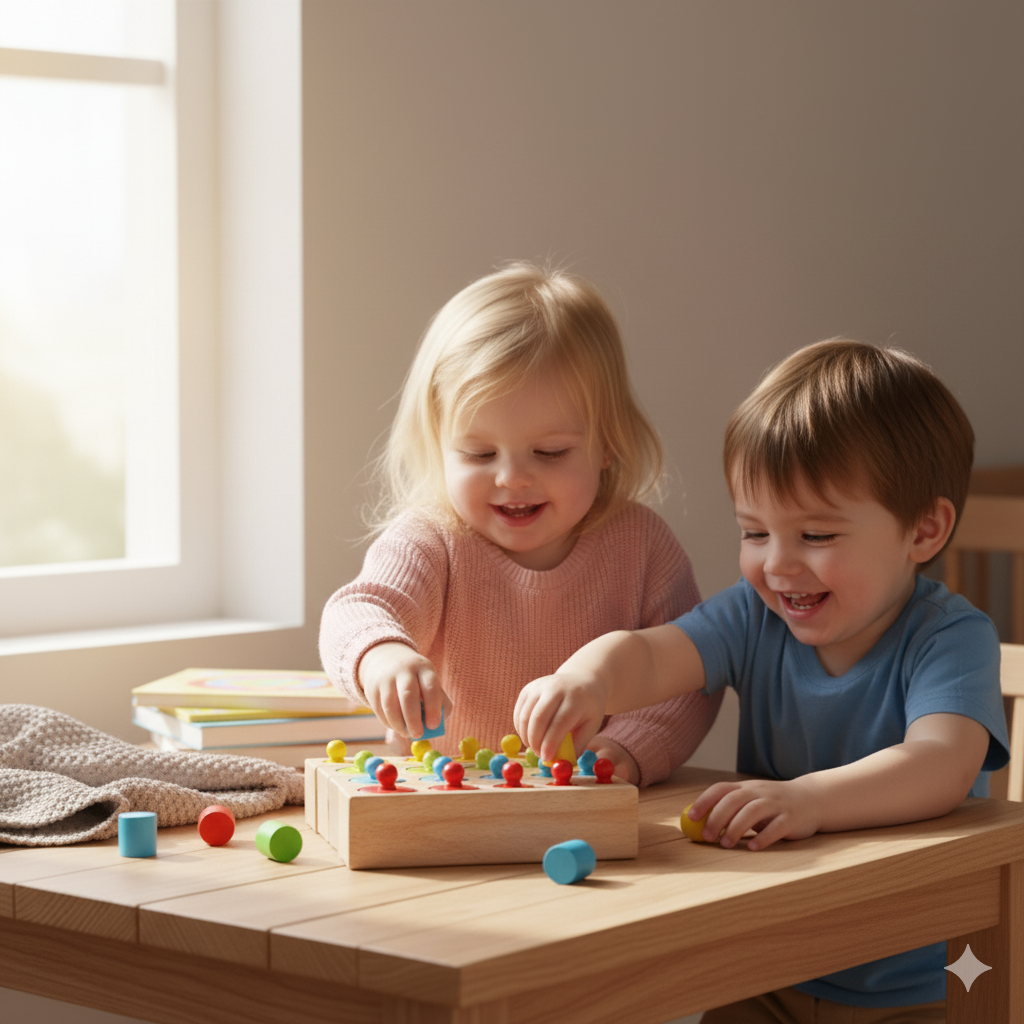 Montessori Wooden Sorting Toy