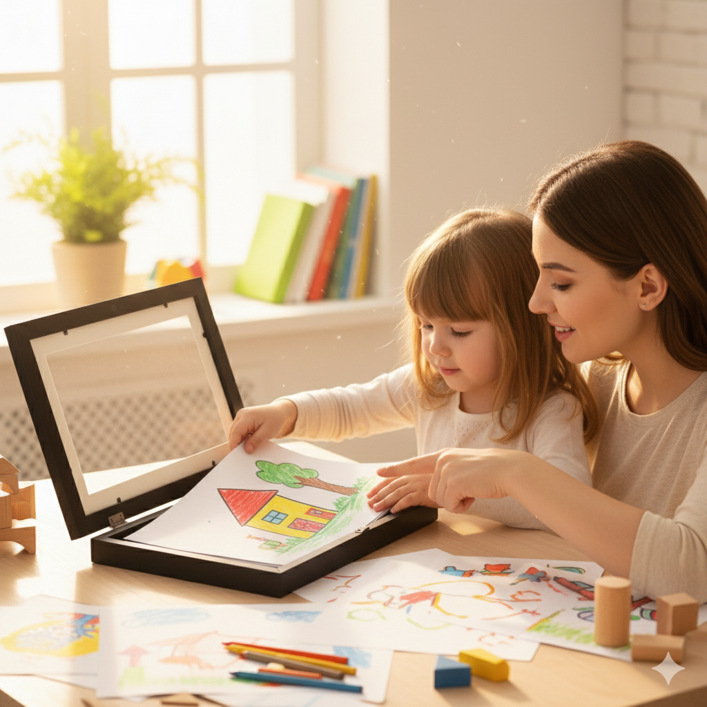 Picture Frame - For Up To 150 Drawings