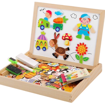 Montessori Wooden Drawing Board