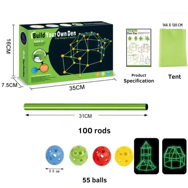 StarFort - The Glowing Fun Tent