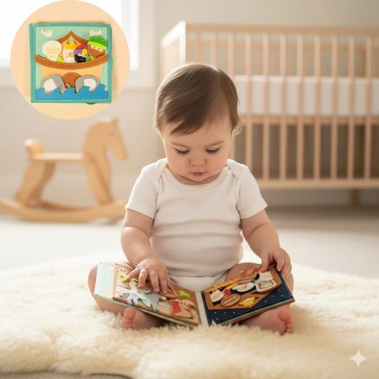 Montessori Bible Adventure – Interactive Learning Book