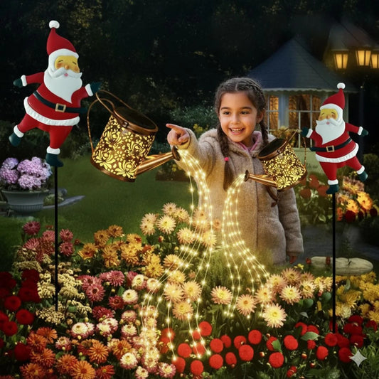 Endlessly Glowing Christmas Watering Can (Solar)