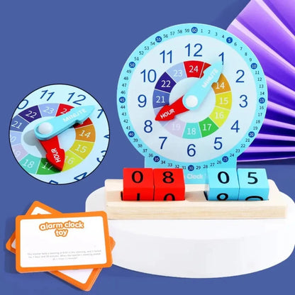 My First Learning Clock – Montessori Children's Clock