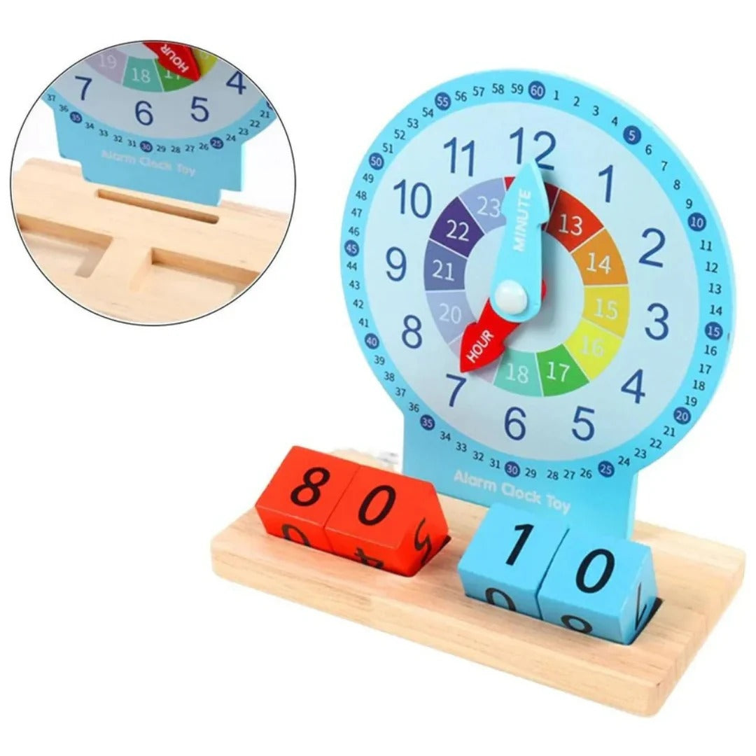 My First Learning Clock – Montessori Children's Clock