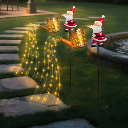 Endlessly Glowing Christmas Watering Can (Solar)
