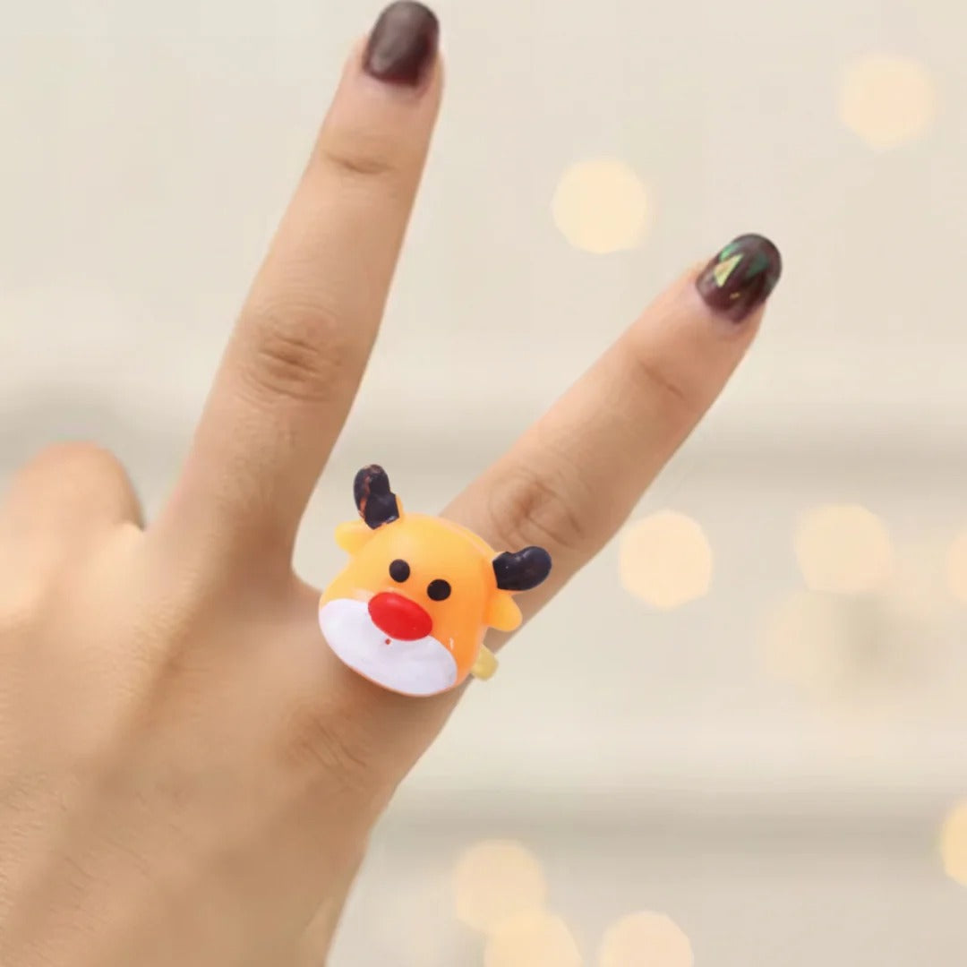 Luminous Christmas Rings