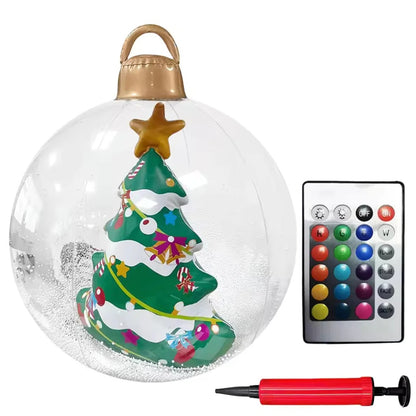 Inflatable Christmas Decoration Ball - 60 cm