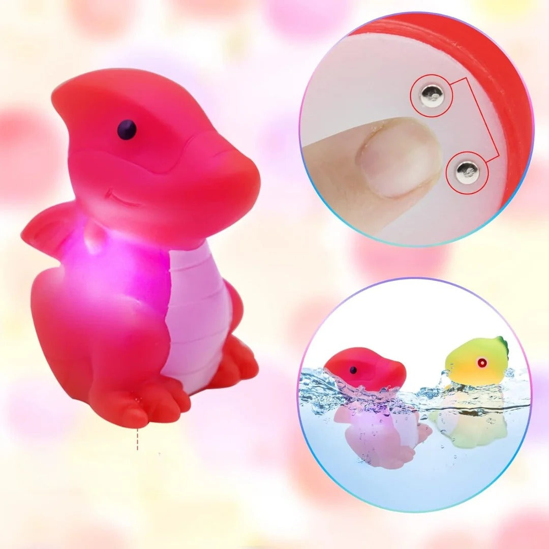 Glowing Bath Dinosaurs